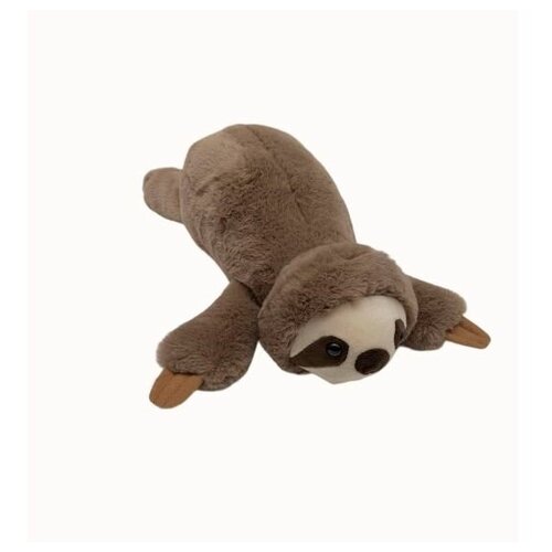 Мягкая игрушка подушка большой Ленивец лежачий. 42 см. Плюшевое животное Ленивец