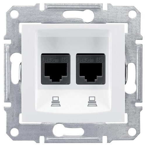 фото Розетка для интернета schneider electric