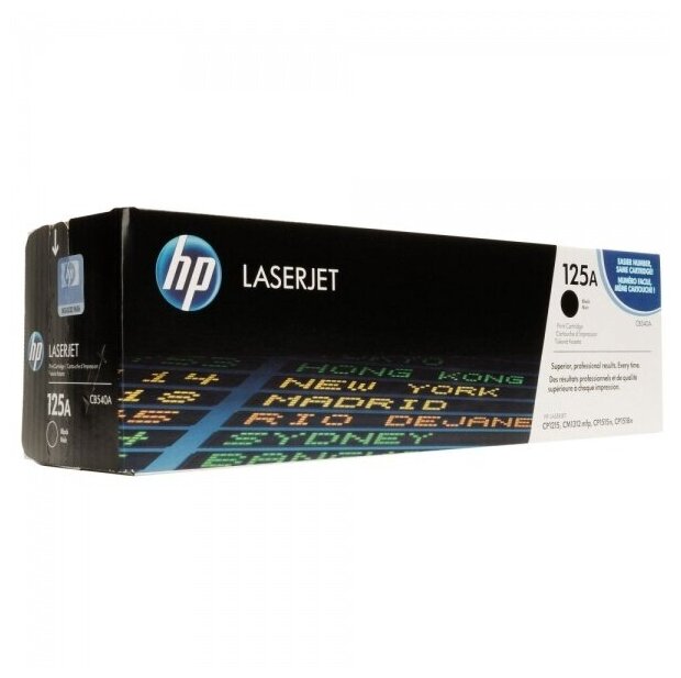 Картридж HP CB540A оригинальный для HP Color LaserJet CP1213, CP1214, CP1215