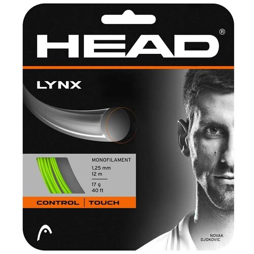 Теннисная струна HEAD Lynx Зеленый лайм 281784-17GE (Толщина: 125)