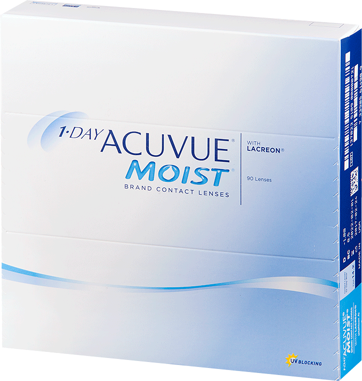 1-Day Acuvue Moist (90 ) (-2.25/8.5)