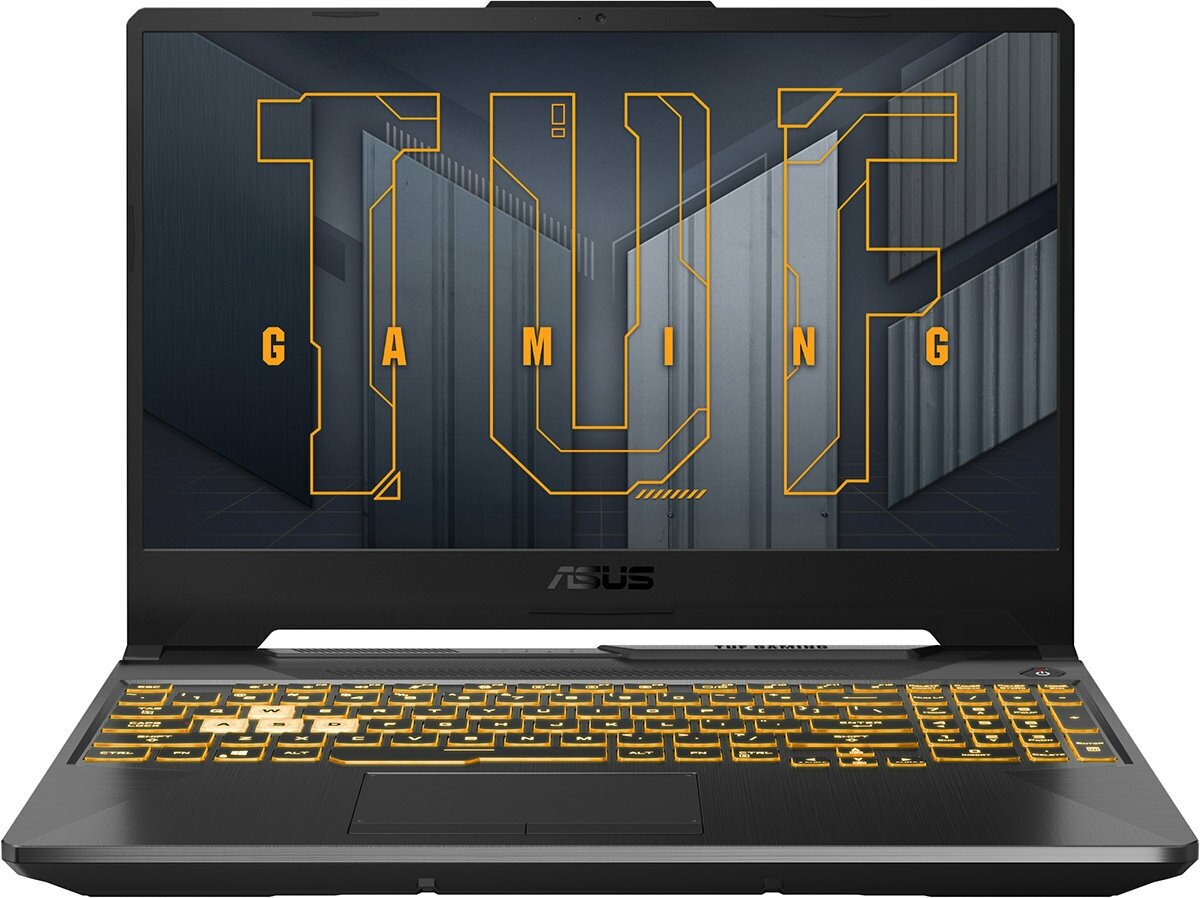 Ноутбук Asus TUF Gaming F15 FX506HE-HN376 90NR0704-M00J60 15.6"(1920x1080) Intel Core i7 11800H(2.3Ghz)/16GB SSD 512GB/nVidia GeForce RTX 3050 Ti 4GB/No OS
