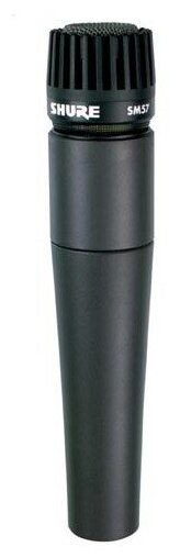 Микрофонный комплект Shure SM57-LCE, разъем: XLR 5 pin (M), темно-серый, 1 шт