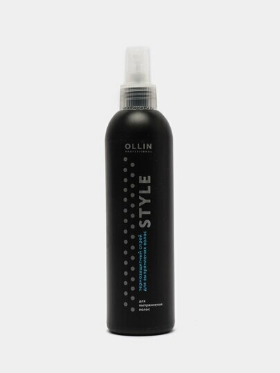 Ollin Professional Thermo Protective Hair Straightening Spray Термозащитный спрей для выпрямления волос 250 мл (Ollin Professional, ) - фото №10