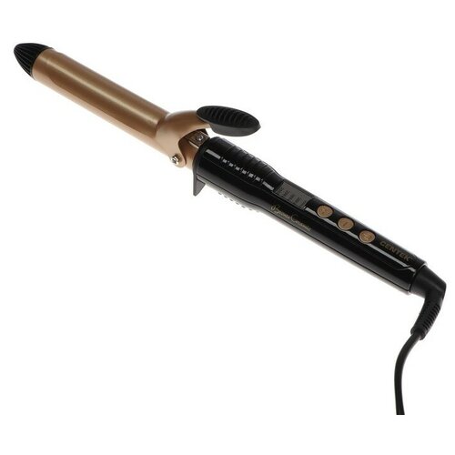 Плойка Centek CT-2078 100 Вт керамическое покрытие d25 мм шнур 2 м чёрно-золотистый 287500₽