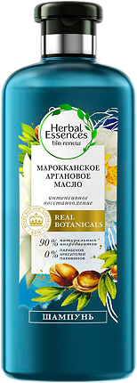 HERBAL ESSENCES Шампунь Марокканское аргановое масло 400мл