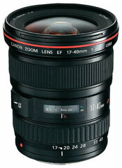 Объектив Canon EF 17-40mm f/4L USM, черный