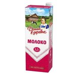 Молоко Домик в деревне стерилизованное 3.2%, 1.45 л - изображение