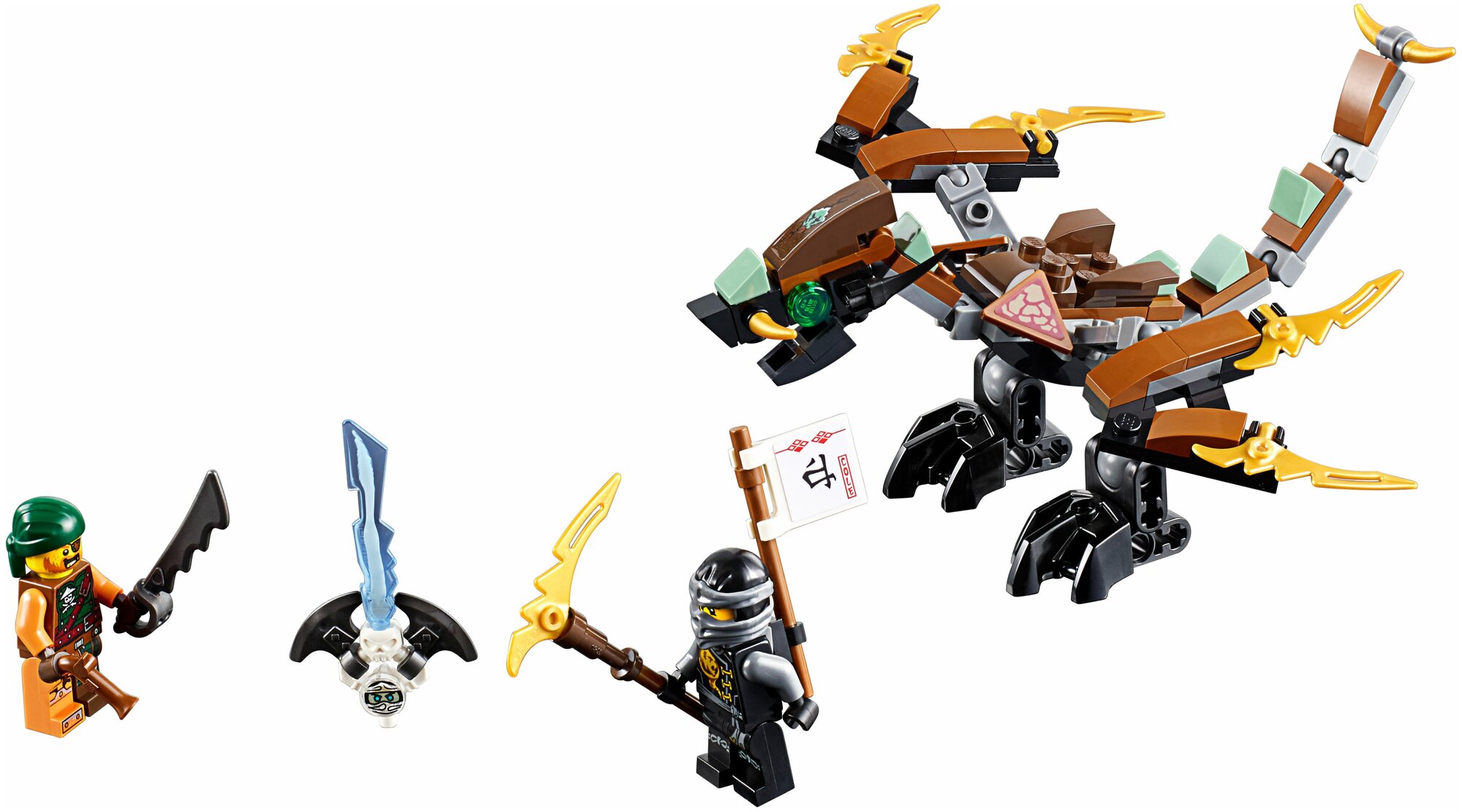 Конструктор LEGO Ninjago 70599 Дракон Коула