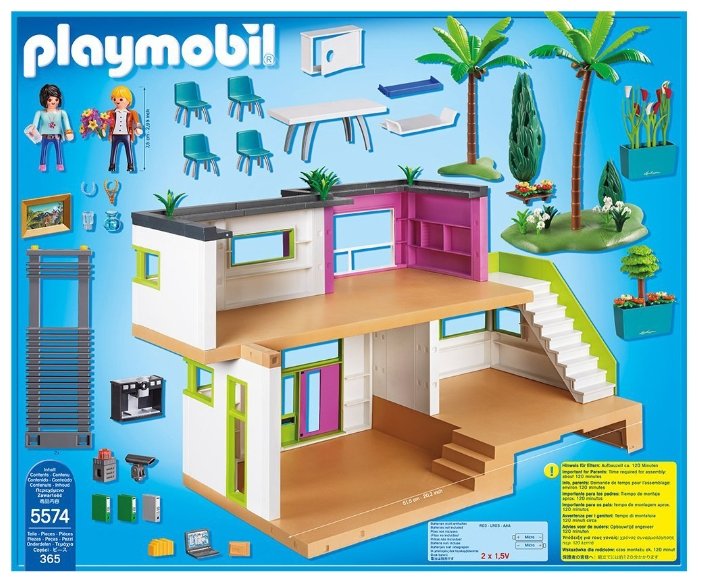 playmobil house city life