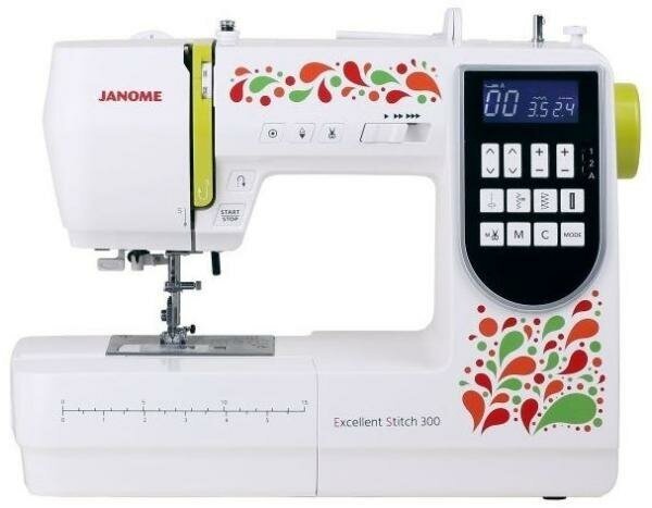 Швейная машина Janome Excellent Stitch 300 белый