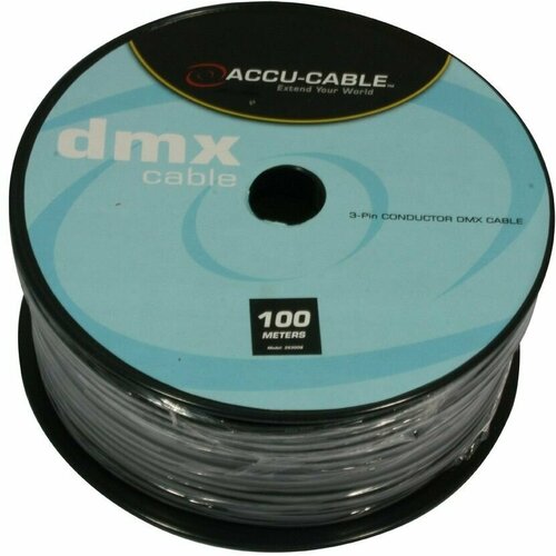 American DJ AC-DMXD3/100R Цифровой кабель DMX, 100 метров