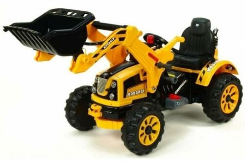Детский электромобиль трактор на аккумуляторе - JS328A-Yellow