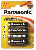Батарейка Panasonic Alkaline Power LR6APB 4 шт блистер