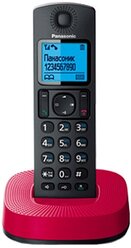 Радиотелефон Panasonic KX-TGC310 черный/красный