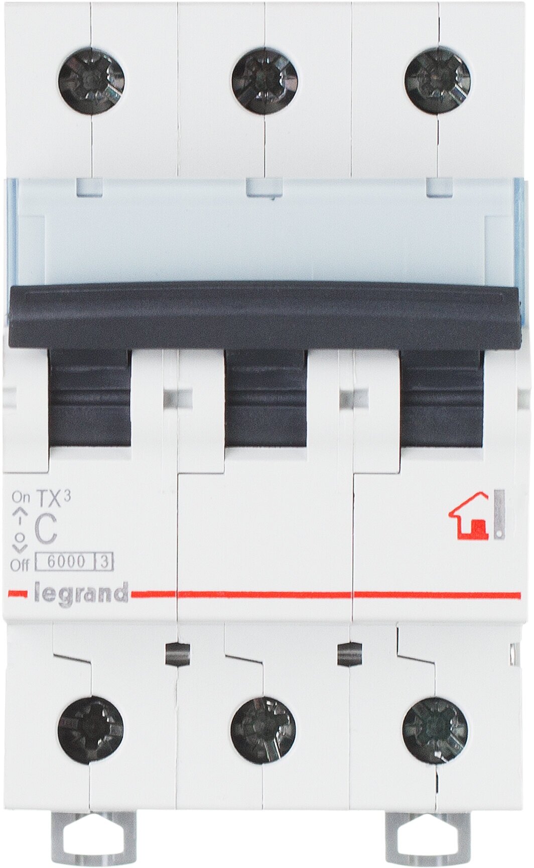 TX3 404002 Автоматический выключатель трехполюсный 25А (6 кА, B) Legrand - фото №3