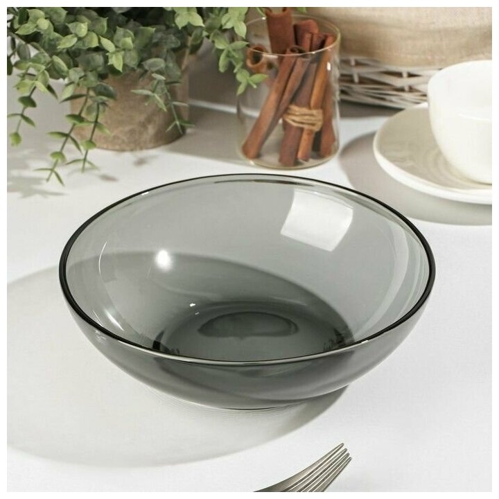 фото Салатник, салатница Basilico. Lava Grey, d20 см, цвет серый