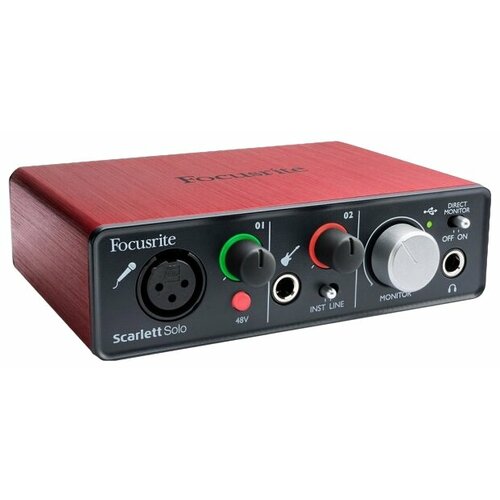 фото Внешняя звуковая карта Focusrite