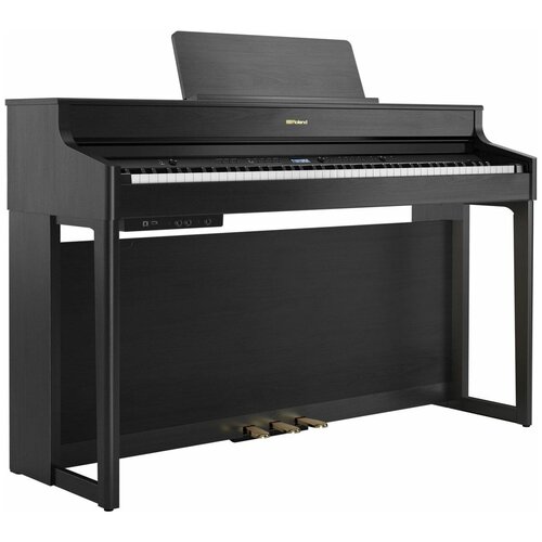 roland f 701 cb цифровое пианино Пианино цифровое Roland HP702-CH + KSH704/2CH