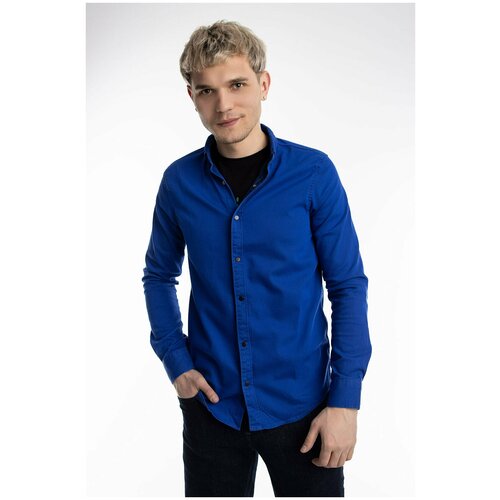 Рубашка Figo, размер XXL, синий