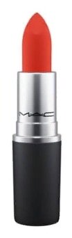 MAC помада для губ Powder Kiss Lipstick увлажняющая матовая, оттенок Style Shocked!