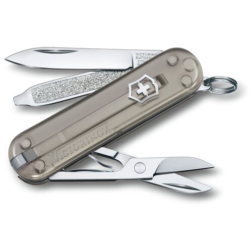 Нож перочинный Victorinox Classic Mystical Morning (0.6223. T31G) 58мм 7функц. карт. коробка нож перочинный victorinox huntsman 1 3713 94 91мм 15функц камуфляж карт коробка