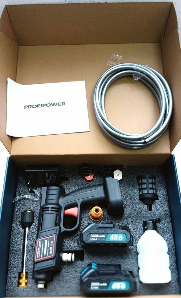 Мойка высокого давления ProfiPower MKHPW-18V E0100