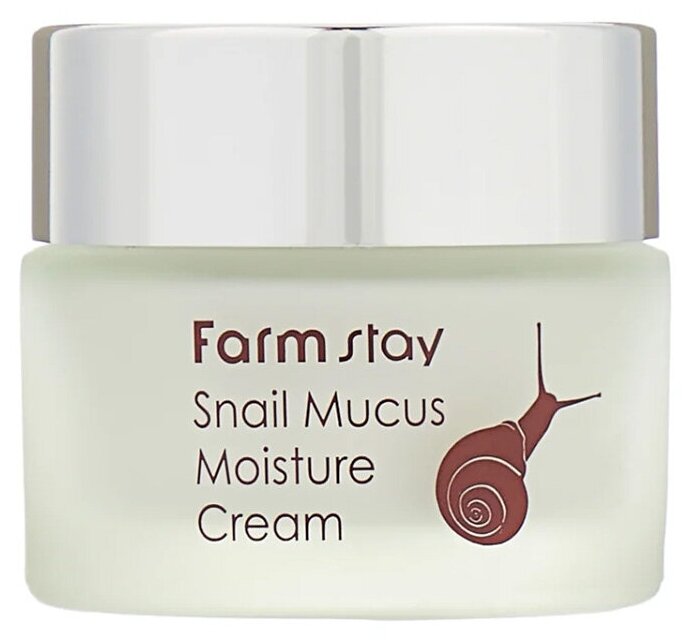 FarmStay Snail Mucus Moisture Cream Увлажняющий крем с муцином улитки