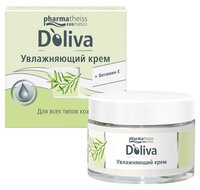 D'oliva Увлажняющий крем для лица для всех типов кожи с витамином Е 50 мл
