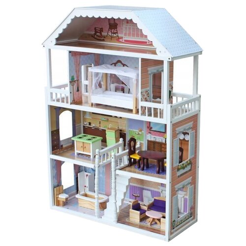 Lanaland кукольный домик Николь W06A218, разноцветный кукольный домик николь хд 004 5155208