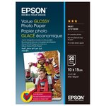 Бумага Epson A6 Value Glossy Photo Paper 183 г/м² - изображение