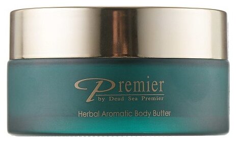 Premier Dead Sea Масло для тела Herbal Aromatic Body Butter с экстрактами трав, 175 мл