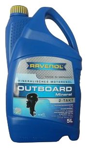 RAVENOL 4014835728950 5L 2 OUTBOARD 2T MINERAL NEW моторное масло для Т ЛОД.мооров