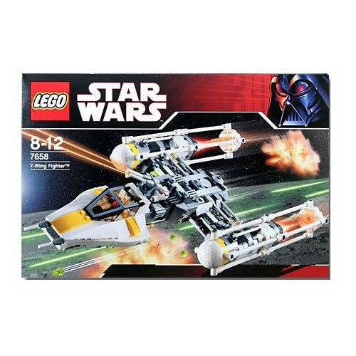 конструктор lego star wars истребитель a wing сопротивления 75248 LEGO Star Wars 7658 Y-Wing Fighter, 454 дет.