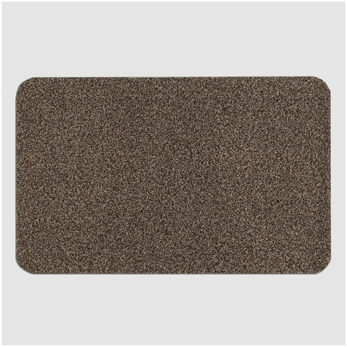 Коврик придверный X Y Carpet коричневый 50х80 см