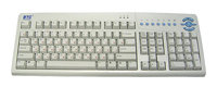 Клавиатура BTC 5207 Grey PS/2