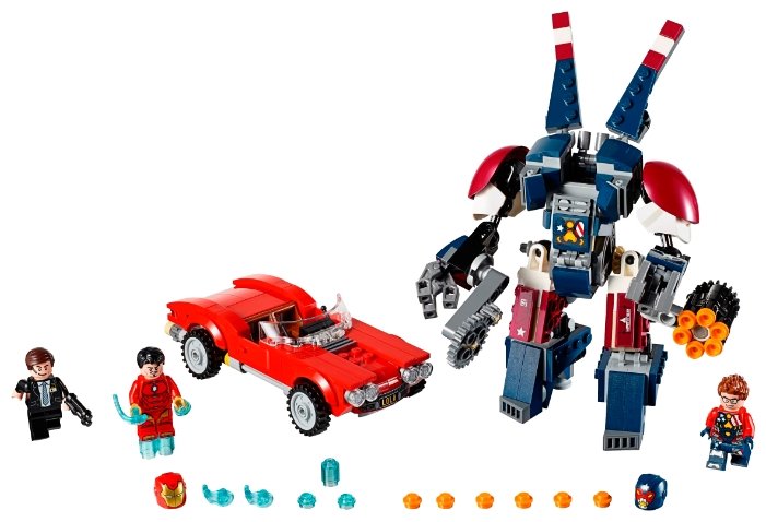 LEGO Super Heroes Железный человек: Стальной Детройт наносит удар - фото №2