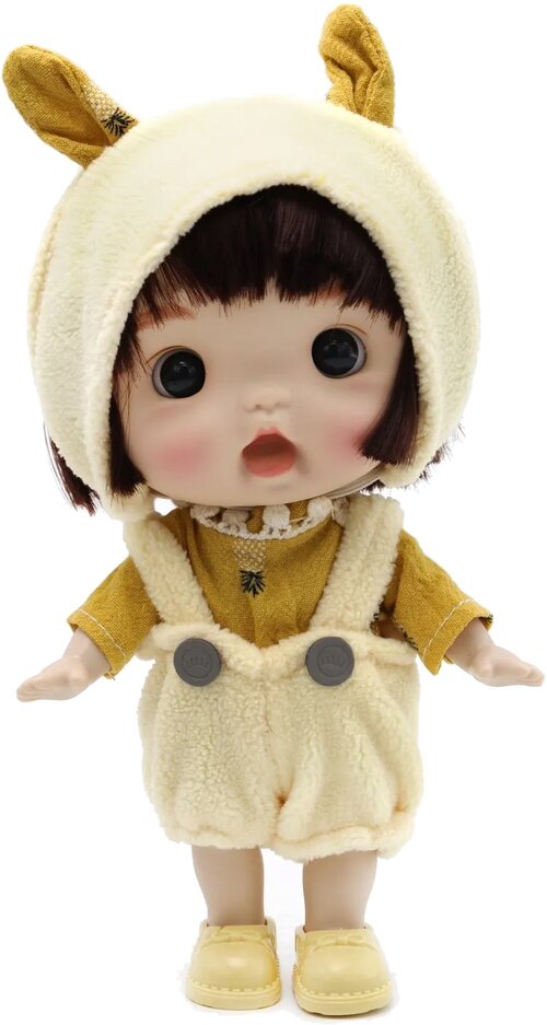 Кукла Funky Toys Baby Cute 18 см, FT0689324 желтый