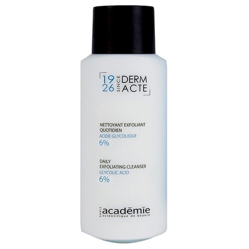 фото Academie эмульсия-эксфолиант для лица Derm Acte Daily exfoliating cleanser 6% с гликолевой кислотой 250 мл