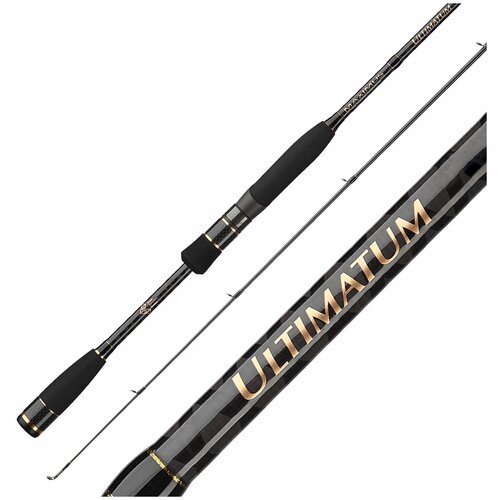 спиннинг для рыбалки maximus ultimatum jig 24m 7 30гр 240 см для ловли на джиг судака щуки сома окуня удилище спиннинговое штекерное Спиннинг для рыбалки Maximus Ultimatum 24ML 5-22гр, 240 см, для ловли окуня, щуки, судака, жереха / удилище спиннинговое