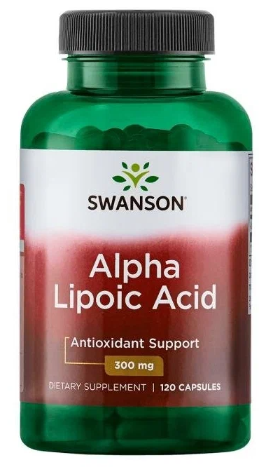 Alpha Lipoic Acid, 300 мг, 120 г, 120 шт.