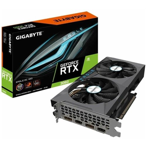Видеокарта Gigabyte GeForce RTX 3060 EAGLE OC LHR 12Gb 5753200₽
