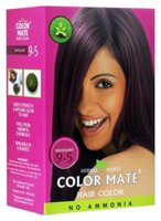 Хна Color Mate травяная краска для волос, тон 9.5 mahogany