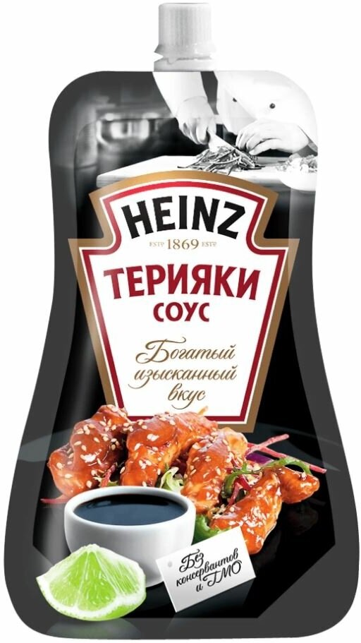 Соус Heinz Терияки дой-пак 200 г