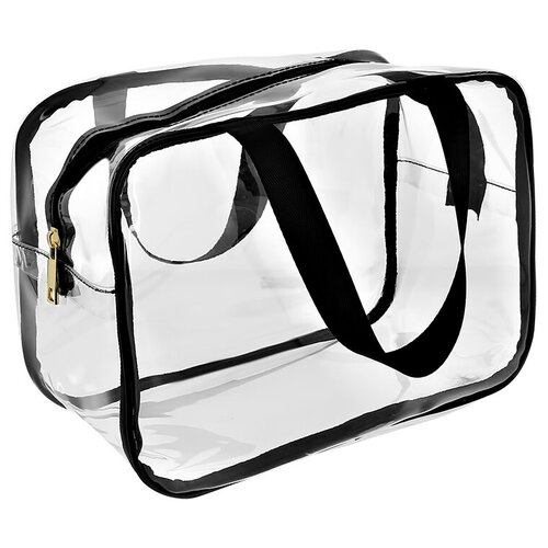 фото Косметичка lady pink, 29.3х23.9, черный