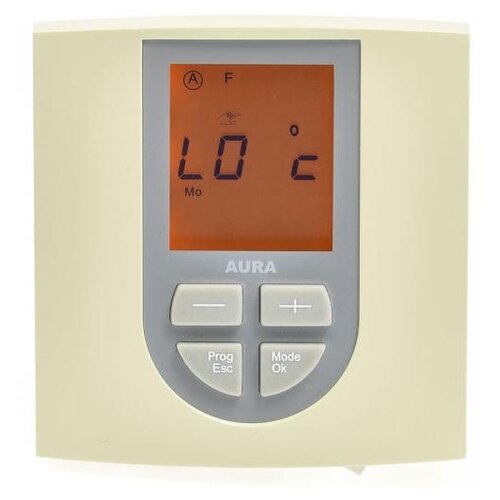 Терморегулятор AURA VTC 770 кремовый термопласт терморегулятор aura vtc 550 белый термопласт стекло