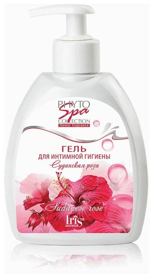 Iris Phyto Spa Collection Гель для интимной гигиены Суданская Роза 300 мл