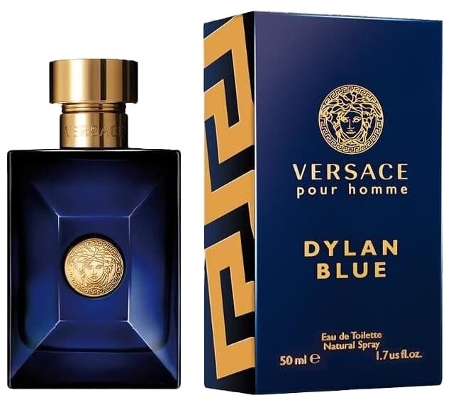 Туалетная вода Versace Pour Homme Dylan Blue 50 мл.