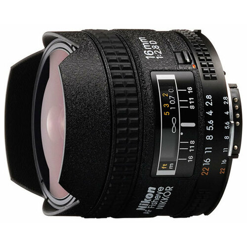 Объектив Nikon 16mm f/2.8D AF Fisheye-Nikkor