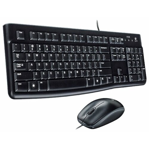 фото Клавиатура и мышь Logitech Desktop MK120 Black USB